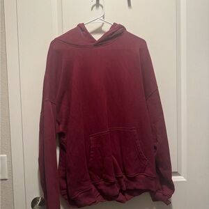 Abercrombie & Fitch Deep Red Hoodie